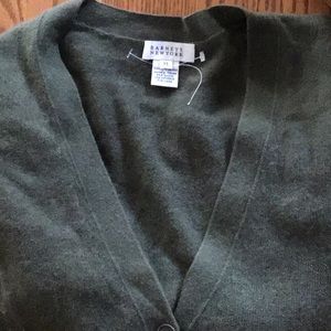 100% cashmere cardigan